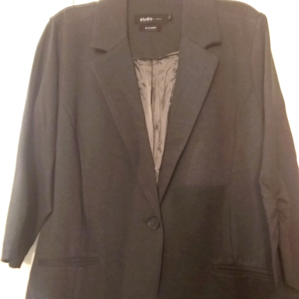 Torrid Studio Ponte Broadway blazer